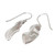Sterling Silver Dangle Earrings 'Forest Leaf'