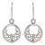Sterling Silver Dangle Earrings from Thailand 'Precious Lace'