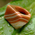 Handcrafted Good Fortune Rio Agate Cocktail Ring 'Caramel Sunset' Handcrafted Good Fortune Rio Agate Cocktail Ring 'Caramel Sunset'
