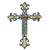 Handcrafted Blue Religious Cross 'Royal Cross' Handcrafted Blue Religious Cross 'Royal Cross'