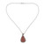 Rose Quartz and Sterling Silver Necklace Indian Jewelry 'Love Drop' Rose Quartz and Sterling Silver Necklace Indian Jewelry 'Love Drop'