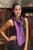 Silk Scarf from Thailand 'Bold Orchid' Silk Scarf from Thailand 'Bold Orchid'