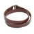 Men's Artisan Crafted Leather Wrap Bracelet from Thailand 'Enigma in Brown'