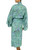 Artisan Crafted Women's Rayon Batik Robe 'Misty Javanese Forest' Artisan Crafted Women's Rayon Batik Robe 'Misty Javanese Forest'