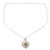 Citrine heart necklace 'Mughal Romance' Citrine heart necklace 'Mughal Romance'