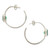 Modern Minimalist Green Onyx Earrings 'Contemporary Green' Modern Minimalist Green Onyx Earrings 'Contemporary Green'