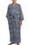 Men's Batik Robe from Indonesia 'Navy Blue Nebula' Men's Batik Robe from Indonesia 'Navy Blue Nebula'