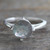Labradorite Solitaire Ring in Sterling Silver from India 'India Enthusiasm' Labradorite Solitaire Ring in Sterling Silver from India 'India Enthusiasm'