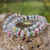 Hand Made Recycled Glass Stretch Bracelets (Pair) 'Odo Akoma' Hand Made Recycled Glass Stretch Bracelets (Pair) 'Odo Akoma'