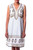 Beaded Cotton Block Print Sleeveless Dress with Sequins 'Golden Magic' Beaded Cotton Block Print Sleeveless Dress with Sequins 'Golden Magic'