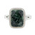 Sterling Silver Cocktail Jade Ring 'Maya Forest Princess' Sterling Silver Cocktail Jade Ring 'Maya Forest Princess'