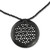 Jali Jewelry Ebony Wood Beaded Necklace 'Mughal Enchantress Medallion' Jali Jewelry Ebony Wood Beaded Necklace 'Mughal Enchantress Medallion'
