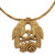 Wood Beaded Bird Necklace from India 'Courtship' Wood Beaded Bird Necklace from India 'Courtship'