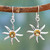 Citrine dangle earrings 'Golden Sun' Citrine dangle earrings 'Golden Sun'