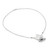 Rainbow moonstone flower necklace 'Virgo Lotus' Rainbow moonstone flower necklace 'Virgo Lotus'