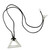 Men's sterling silver necklace 'Perfect Triangle' Men's sterling silver necklace 'Perfect Triangle'