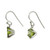 Handcrafted Sterling Silver and Peridot Earrings 'Lime Solitaire' Handcrafted Sterling Silver and Peridot Earrings 'Lime Solitaire'