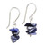 Handmade Sodalite Beaded Dangle Earrings 'Nature's Harmony'