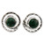 Handmade Sterling Silver Chrysocolla Earrings 'Cuzco Aura' Handmade Sterling Silver Chrysocolla Earrings 'Cuzco Aura'