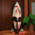 Hand Carved Wood Mask 'African Giraffe Spirit II' Hand Carved Wood Mask 'African Giraffe Spirit II'