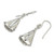 Sailboat Theme Sterling Silver Earrings 'Mariner' Sailboat Theme Sterling Silver Earrings 'Mariner'