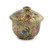 Hand Painted Elephant Motif Soapstone Box and Lid 'Elephant Garden' Hand Painted Elephant Motif Soapstone Box and Lid 'Elephant Garden'