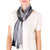 Guatemalan Rayon Chenille Scarf 'Solola Mist'