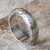 Bali Hammered Silver Band Ring 'Moon Walker' Bali Hammered Silver Band Ring 'Moon Walker'