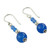 India Handmade Chalcedony Earrings 'Heavenly'