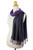 Thai Purple Cotton Scarf 'Purple Duo' Thai Purple Cotton Scarf 'Purple Duo'