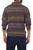 Peruvian 100% Alpaca Men's Sweater with Zipper 'Traveler'