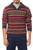 Multicolor Men's Alpaca Sweater with a Zipper Turtleneck 'Earth Tribute' Multicolor Men's Alpaca Sweater with a Zipper Turtleneck 'Earth Tribute'