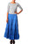 Long Royal Blue Cotton Ruffled Skirt from India 'Blue Frills' Long Royal Blue Cotton Ruffled Skirt from India 'Blue Frills'