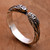 Sterling Silver Wrap Ring Snake Jewelry for Women 'Romantic Vipers'