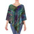 Handcrafted Cotton Blend Poncho 'Magical Forest' Handcrafted Cotton Blend Poncho 'Magical Forest'
