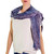 Artisan Crafted Rayon Chenille Scarf from Guatemala 'Highland Jacaranda' Artisan Crafted Rayon Chenille Scarf from Guatemala 'Highland Jacaranda'