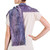 Artisan Crafted Rayon Chenille Scarf from Guatemala 'Highland Jacaranda' Artisan Crafted Rayon Chenille Scarf from Guatemala 'Highland Jacaranda'