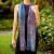 Artisan Crafted Rayon Chenille Scarf from Guatemala 'Highland Jacaranda' Artisan Crafted Rayon Chenille Scarf from Guatemala 'Highland Jacaranda'