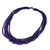 Purple Wood Bead Necklace Hand Crafted in Thailand 'Orchid Dance' Purple Wood Bead Necklace Hand Crafted in Thailand 'Orchid Dance'
