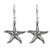 Artisan Crafted Sea Theme Silver Hook Earrings from Thailand 'Starfish' Artisan Crafted Sea Theme Silver Hook Earrings from Thailand 'Starfish'