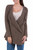Brown Loose Fit Alpaca Blend Long Cardigan from Peru 'Chocolate Boucle' Brown Loose Fit Alpaca Blend Long Cardigan from Peru 'Chocolate Boucle'