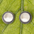 Taxco Jewelry Sterling Silver Button Earrings 'Lunar Shadow'