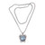 Handcrafted Blue Mabe Pearl Silver Pendant Necklace 'Turtle in the Sea' Handcrafted Blue Mabe Pearl Silver Pendant Necklace 'Turtle in the Sea'