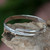 Balinese Handcrafted Sterling Silver Bangle Bracelet 'Tender Embrace' Balinese Handcrafted Sterling Silver Bangle Bracelet 'Tender Embrace'