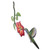 Hummingbird and Red Flower Steel Wall Art Crafted by Hand 'Exotic Nectar in Red' Hummingbird and Red Flower Steel Wall Art Crafted by Hand 'Exotic Nectar in Red'