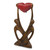 Hand Carved African Abstract Wood Sculpture of Lovers 'United Lovers' Hand Carved African Abstract Wood Sculpture of Lovers 'United Lovers'