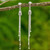 Modern Thai Earrings Handcrafted in 925 Sterling Silver 'Scintillating Waterfall'