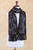 Alpaca Blend Reversible Floral Black and Grey Jacquard Scarf 'Licorice Grey' Alpaca Blend Reversible Floral Black and Grey Jacquard Scarf 'Licorice Grey'