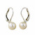 Cultured Pearl Drop Earrings High Polish from Thailand 'Pure Lily' Cultured Pearl Drop Earrings High Polish from Thailand 'Pure Lily'