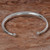 Hand Made Sterling Silver Cuff Bracelet from Indonesia 'Majestic Horn'